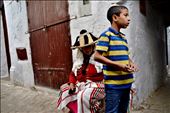 Family in the Medina: mother and son in a street of Tetouan's Medina: by 360degrees, Views[340]