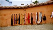 Work in the Medina: a wall of typicals moroccans dresses : by 360degrees, Views[333]