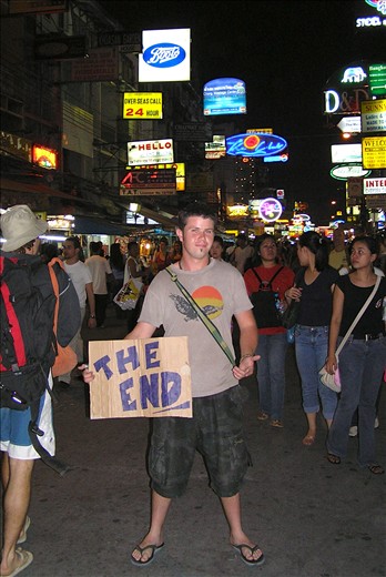 The Last Photo for my photo album, Did get some strange looks though, Ah well it was the end of a long trip