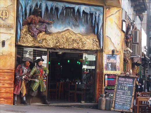 Pirates of Caribbean themed restaurant