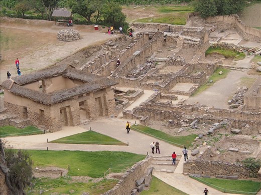 View from Ollan temple roof