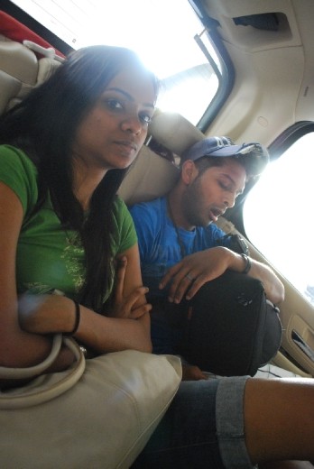 In Dubai, we waited....
It was nice to have so many people around, but that meant coordinating schedules