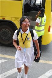 Tiana getting off the bus: by BreadandJam, Views[206]