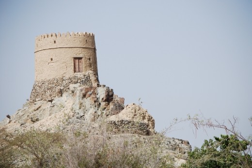 Found an ancient fort on top of a hill instead!