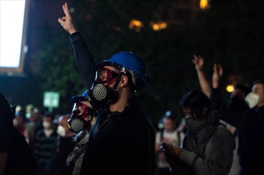 Protection mask.Required