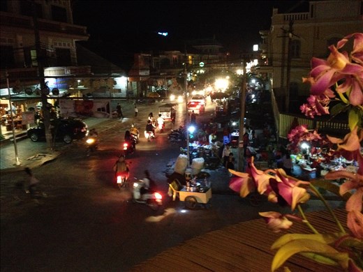 Battambang at night