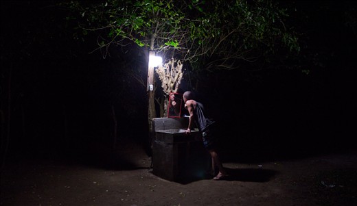 A British tourist makes use of the facilities in one of the camping grounds inside Tayrona National Park, the most famous and beautiful parks in the area. With its negative reputation slowly fading, Colombia is seeing a surge of tourism, especially in areas like the Caribbean coast, where there is still plenty of untamed beauty and of the beaten track locations to explore.