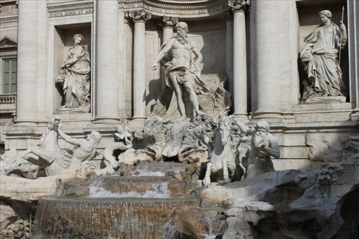 Trevy Fountain in Rome