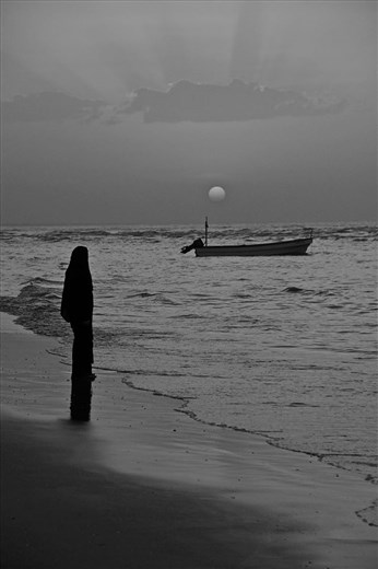 Sunset At Sawadi Beach - Oman