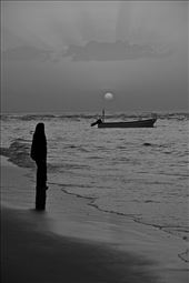 Sunset At Sawadi Beach - Oman: by abdallaahmed, Views[288]