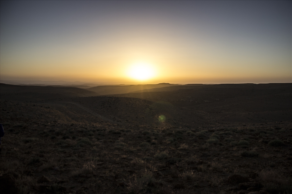 Sunrise at the top of Teeh Plateau 