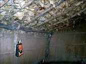 Home with bamboo walls, covered with cow dung & clay. Roof made from leafs & a school bag. Eager to learn and explore the world.: by abhaysp, Views[1209]