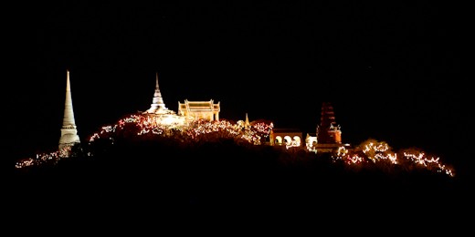 Old kings palace, build on top of a hill, shows the greatness of the building