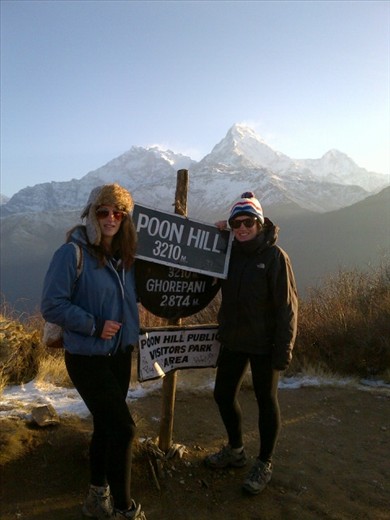 Poon Hill at sunrise