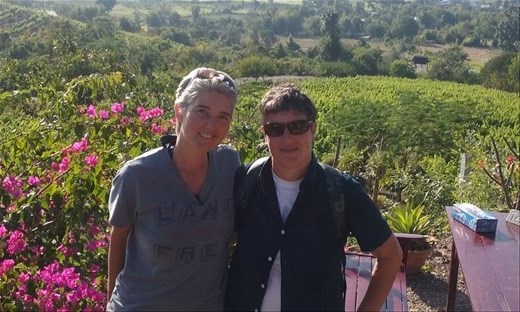 Us, Red Mountain winery and view