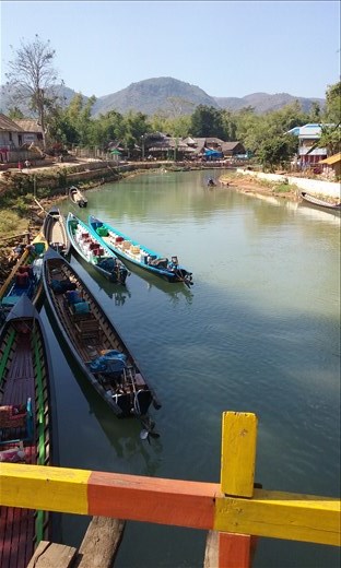 Where we disembarked at Inthein village
