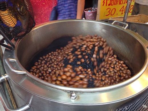 Chestnuts roasting in Chinatown