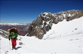 A porter hauls the equipment of an expedition up Mt. Aconcagua: by aconcagua, Views[465]