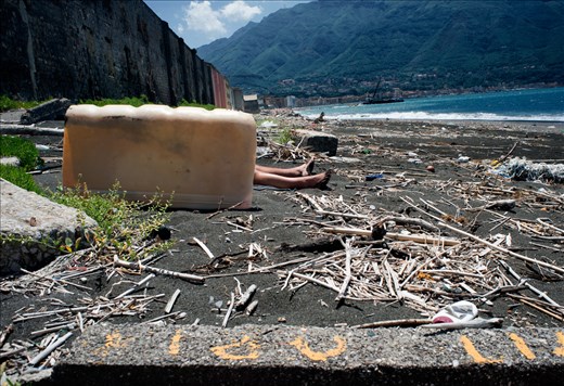 Castellammare di Stabia. Some privacy behind the 