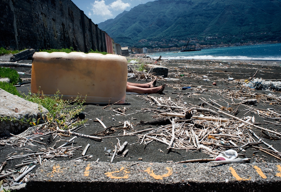 Castellammare di Stabia. Some privacy behind the 