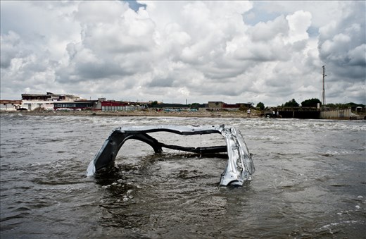 Pozzuoli. Second row parking