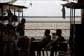 A group of workers relax at Ver-o-Peso, the largest market hall in region.: by adonbicalho, Views[281]