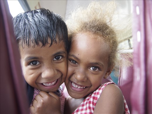 Sticking together is what is taught to the kids as their future is unsure.