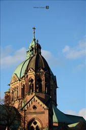 St. Lukas Church a church in Munich near Isar river.: by adrianlimani, Views[525]