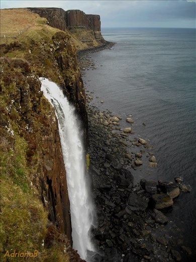 Kilt Rock on Skye
