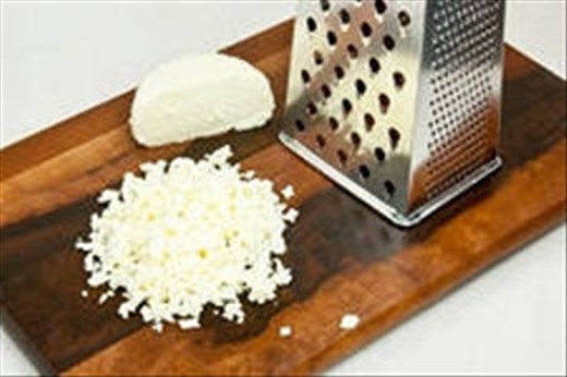 To grate cheese