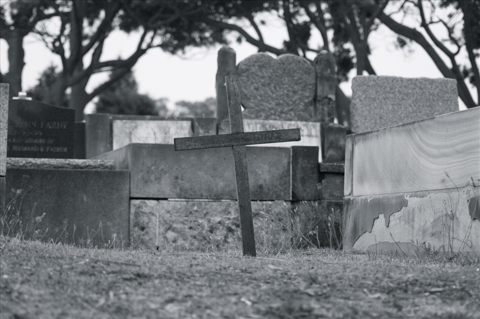 Without the need for wealth, a single grave is as important as its neighbor.