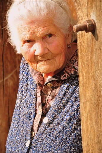 My lovely nanny, who is 86 years old and still full of energy and life