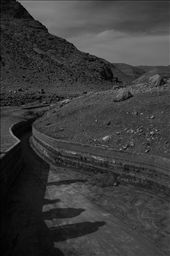 Jordan Rift Valley. A waterway drained by an upstream israel pumping center. : by agneslivingstone, Views[643]