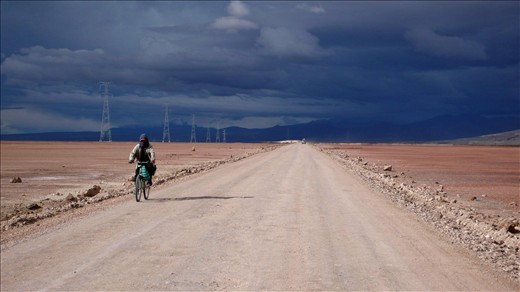 Uyuni Highway which connects between villages.