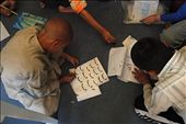 Practice makes perfect. This image was taken at Aschiana, a school run by a local Afghans to teach street children to read and write while also learning trades like carpentry and sewing. : by aisling, Views[350]