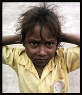 This little child is the face of street children in India. Life captured.: by ajcl, Views[843]