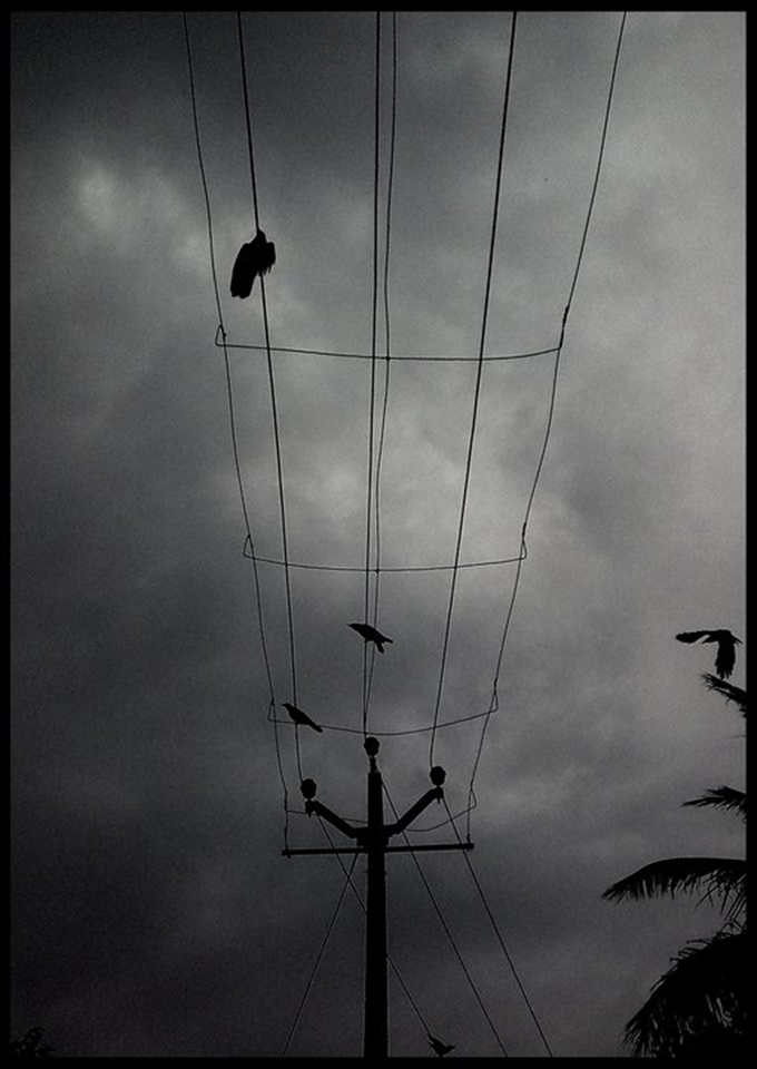 When it rains. The mood resonated in the snap.