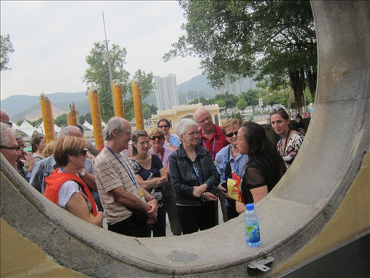 la gang au temple Taoiste à Macao