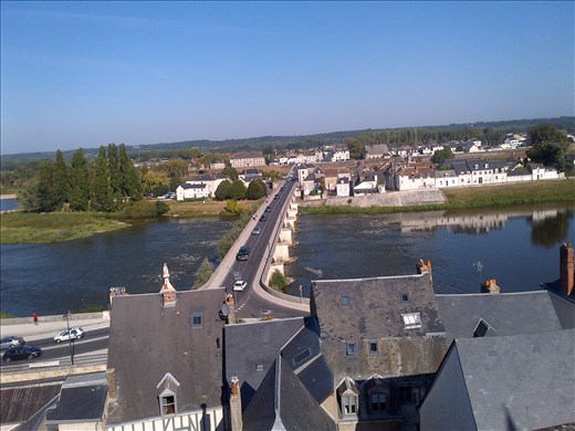 Vue du château Amboise