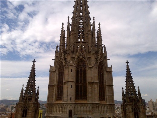 La cathédrale de Barcelone