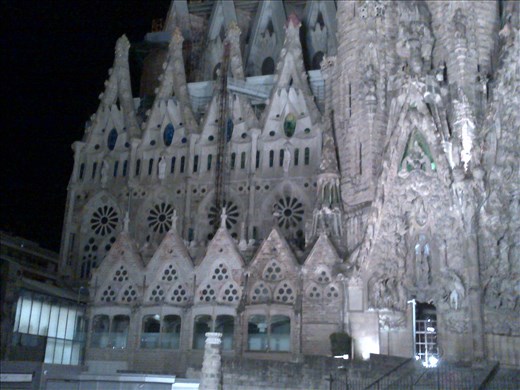 La sagrada Familia, difficile de tout voir