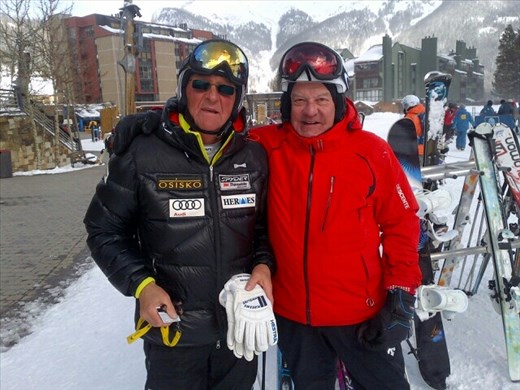 Avec le Polonais Daniel