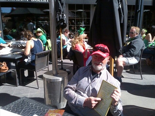 Lunch sur terrasse de la 16 ème piétonnière à Denver