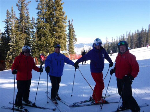 Les boys en ski à Beaver