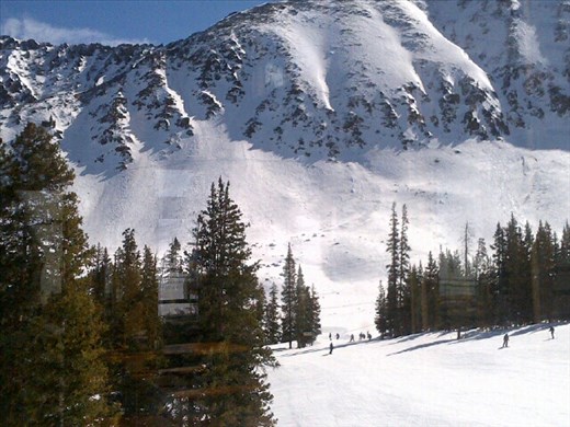 Petit côté tranquille de Arapahoe Bassin