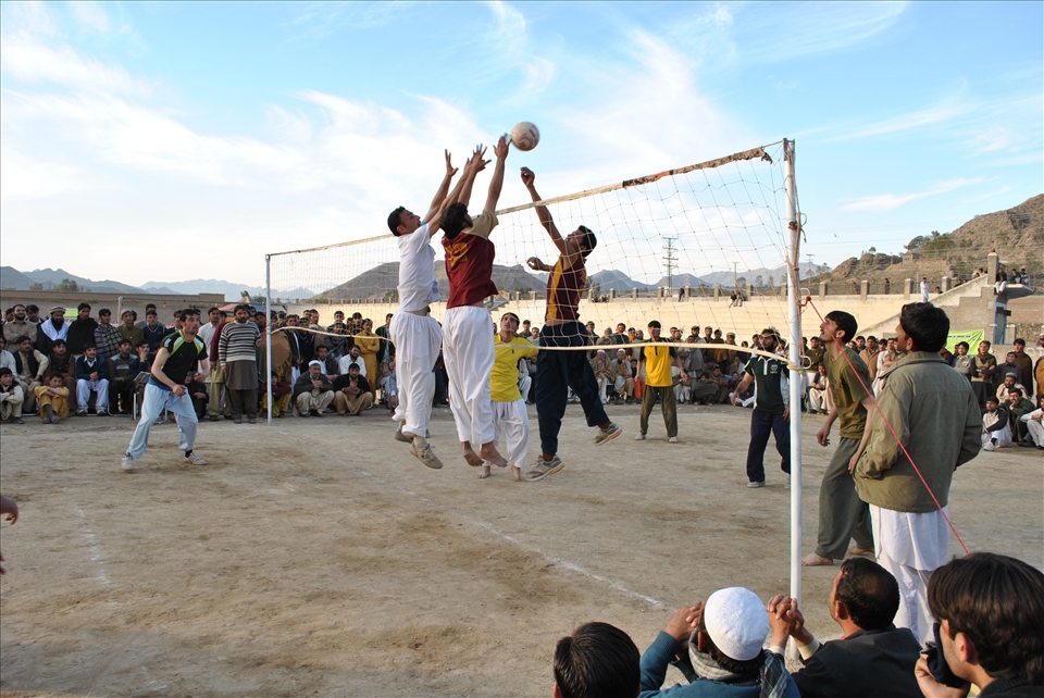 All players are in full action  While the crowds are also seems enthusiastic abo