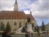 Cluj, Cathedral and statue: by alanblake, Views[243]
