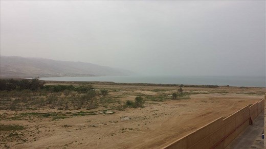 Dead Sea view from my hotel room window