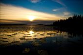 Beautiful sunset at Deadman Lake, South East Alaska. : by alaska, Views[528]