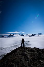 Looking at the Ice fields from Exit Glacier, Alaska.: by alaska, Views[410]